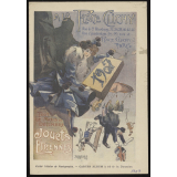 A la place Clichy, Paris. Jouets, étrennes 1907.