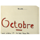Bientôt… Octobre.