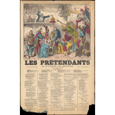 Les Prétendants ou la couronne aux enchères. A-propos mêlé de couplets.