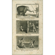 L'Éléphant reconnoissant. Le chien habile. De la passion du jeu.