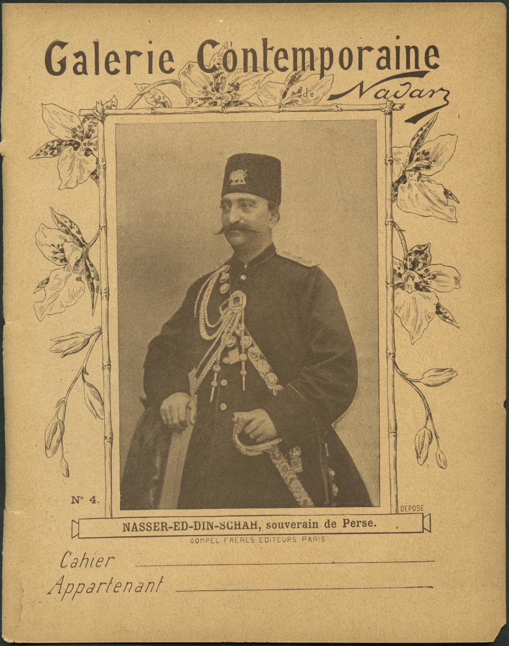 Nasser-Ed-Din-Schah, souverain de Perse - Galerie Contemporaine n°4.