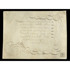 Modèle d'écriture. 
