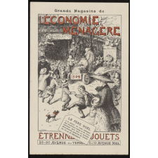 Grands magasins de L'Économie Ménagère. Étrennes, jouets 1909.