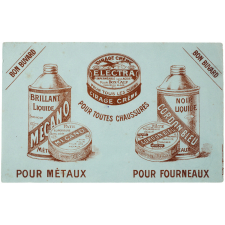 Buvard publicitaire. Electra. Mécano. Cordon bleu.