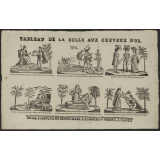 Tableau de la Belle aux Cheveux d'Or.