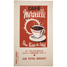 Buvard publicitaire. Café Merveille.