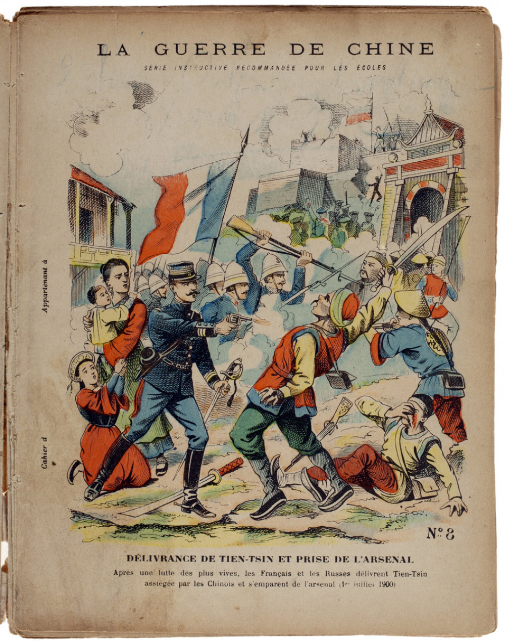Invasion du territoire russe par les Chinois - La guerre de Chine n°9. 