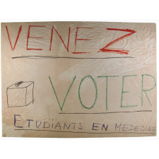 Venez voter étudiants en médecine.