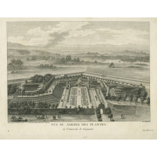 Vue du jardin des plantes de l'Université de Perpignan.