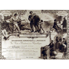 Récompense honorifique de la Mutualité (Ministère du Travail et de la Prévoyance sociale).