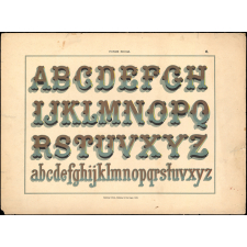 Nouvel Album de lettres à l'usage du peintre. Forme boule. 