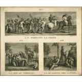Scènes de la fin de la vie du Christ. 