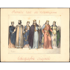 Première race dite Mérovingienne. De Clotaire I à Chilperic I. 