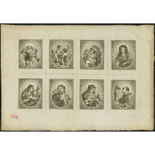 Feuille de saints.