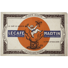 Buvard publicitaire. Le Café Martin.
