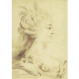 Portrait de femme. 