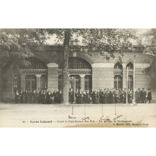 11 - Sceaux - Lycée Lakanal - Avant la Distribution des Prix - Un groupe de Professeurs.