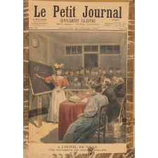A l'hôtel de ville : les examens des jeunes filles.