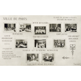 Ville de Paris - Ecole de Jeunes Filles 123 rue de Patay (XIIIe) - Vues de quelques cours : modes, confection, éducation physique, dactylographie, dessin, blanchissage, cuisine, entretien, puériculture