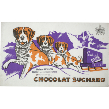 Buvard publicitaire. Chocolat Suchard.