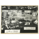 Exposition de travaux d'élèves sur le thème des contes et légendes. 