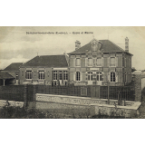 Dampierre-sur-Avre (E.-&-L.) - Ecole et Mairie.