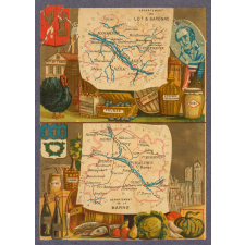 Département du Lot-et-Garonne. Département de la Marne.