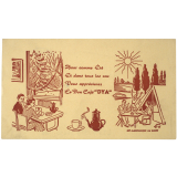 Buvard publicitaire. Café Dya. Hiver comme Été.