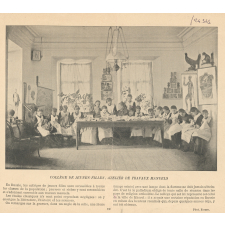 Collège de jeunes filles, atelier de travaux manuels.