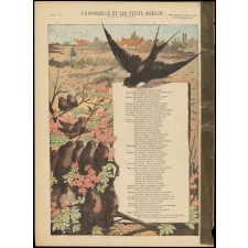 L'Hirondelle et les petits Oiseaux. (Fable de La Fontaine).