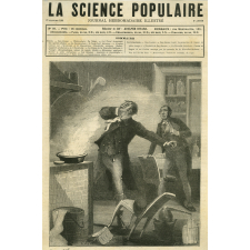 Gay-Lussac. Gay-Lussac reçut la projection de vapeur en plein visage.