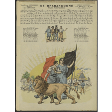De Brabançonne. Belgiës Vaderlandslied.