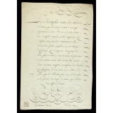 Modèle d'écriture. 