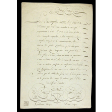 Modèle d'écriture.