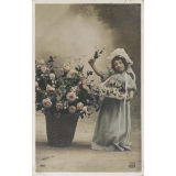 La Marchande de fleurs. 