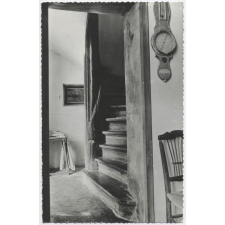Le Montlouis de J. J. Rousseau. Montmorency (S.-et-Oise). L'escalier à vis et le baromètre de Jean-Jacques.