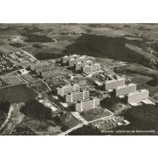 Bochum - Luftbild von der Ruhruniversität.