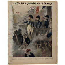 Duperré - Amène ou je te coule! - Coule mais je n'amène pas! (1808) - Les gloires navales de la France . N°14