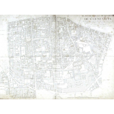 Plan détaillé du quartier de Ste. Geneviève.