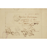 Lettre à M. Delafosse. 