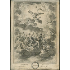 Prix d'émulation 1793. Hommage des Arts.