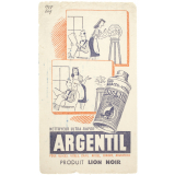 Buvard publicitaire. Argentil.