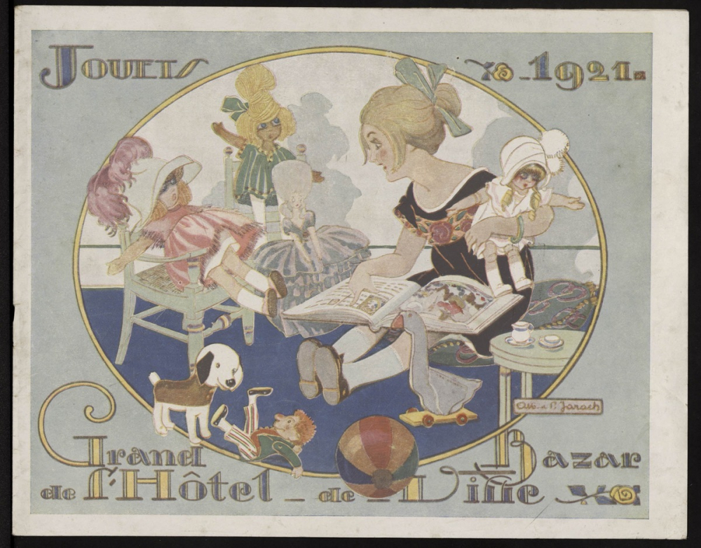Grand Bazar de l'Hôtel-de-Ville. Jouets 1921.