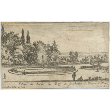 Veüe du Jardin du Roy au Faubourg S. Victor a Paris.