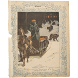 Attaqué par les loups.