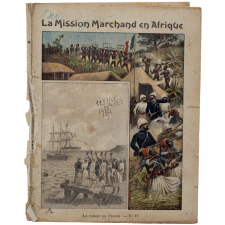 Le Retour en France - La mission Marchand en Afrique. N°12.