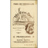 Programme de la journée sportive franco-américaine.