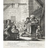 Recteur et Docteur de l'Université de Paris. XVIe siècle. Licencié recevant le bonnet de maître-ès-arts. XVIe siècle.
