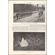 L'apprentissage militaire de la jeunesse française.