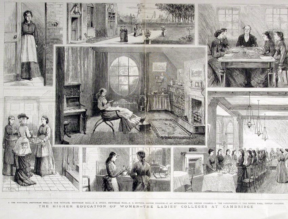 The higher education of women - The ladies' colleges at Cambridge.